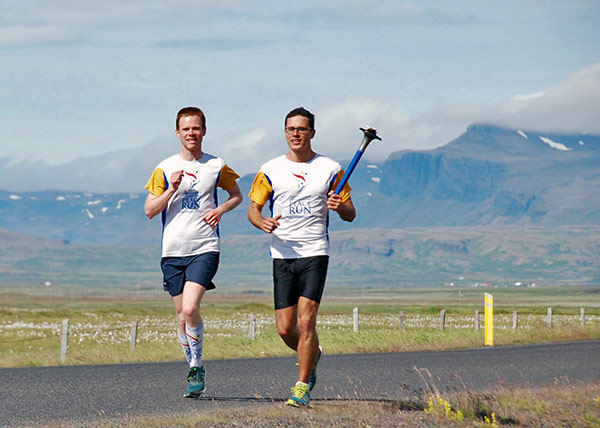 Peace Run Iceland